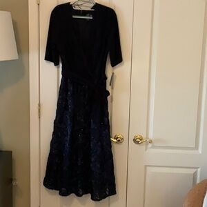 Elegant Black Lace Dress